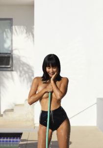 Model Miki Hamano photographed by Ana Dias for Playboy