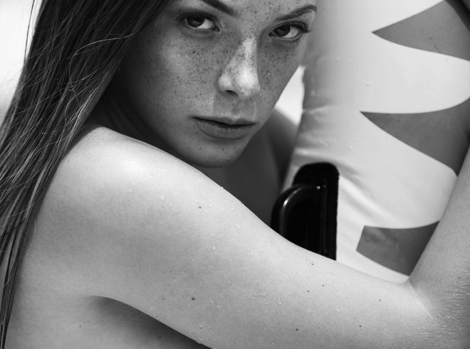Model Olga Kobzar photographed by Ana Dias for Playboy