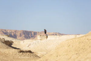 Filipe Figueiredo in the Judean Desert, Israel