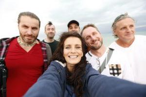 Ana Dias and her team BTS for Playboy